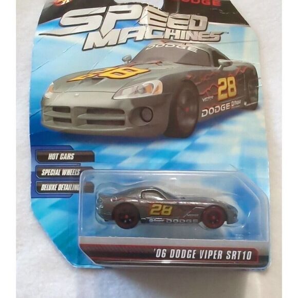 2009 Hot Wheels Speed Machines - 2006 Dodge Viper SRT10 - 1:64 Diecast - Picture 3 of 4